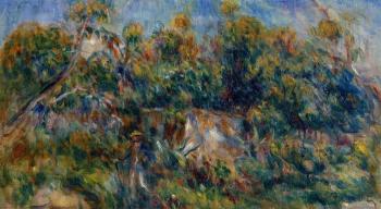 皮埃爾 奧古斯特 雷諾阿 The Painter Taking a Stroll at Cagnes 皮埃爾 奧古斯特 雷諾阿 The Painter Taking a Stroll at Cagnes